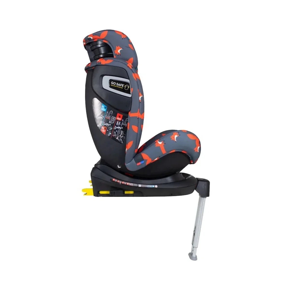 Cosatto All in All 360 Rotate i-Size Car Seat - Charcoal Mister Fox