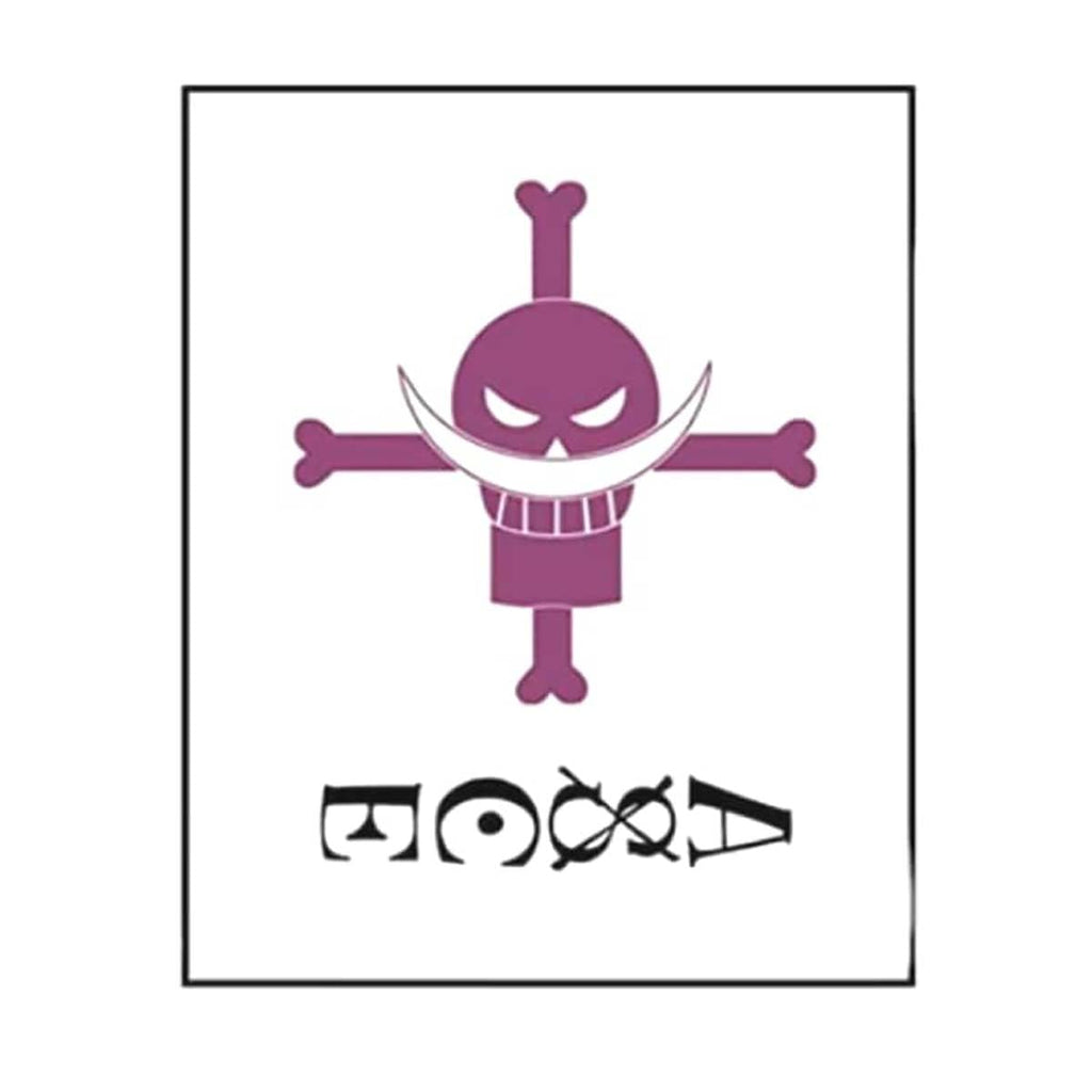 Ealipoi Portgas D Ace Tattoo Sticker for Anime Cosplay – Back Design, Easy Application