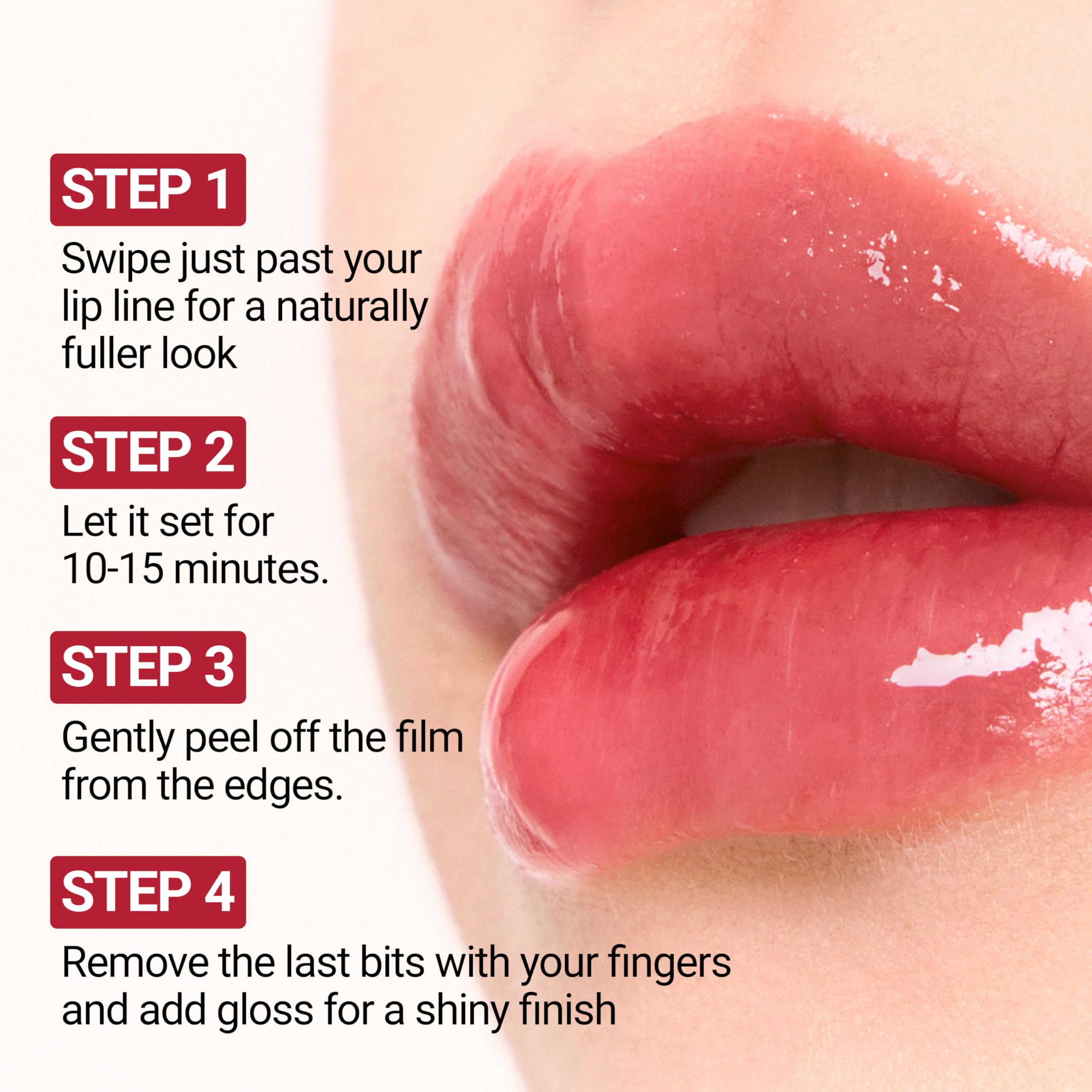 Earlyance Peel Off Waterproof Lip Tattoo 6g – 24h Matte Lip Stain, Transfer-Proof
