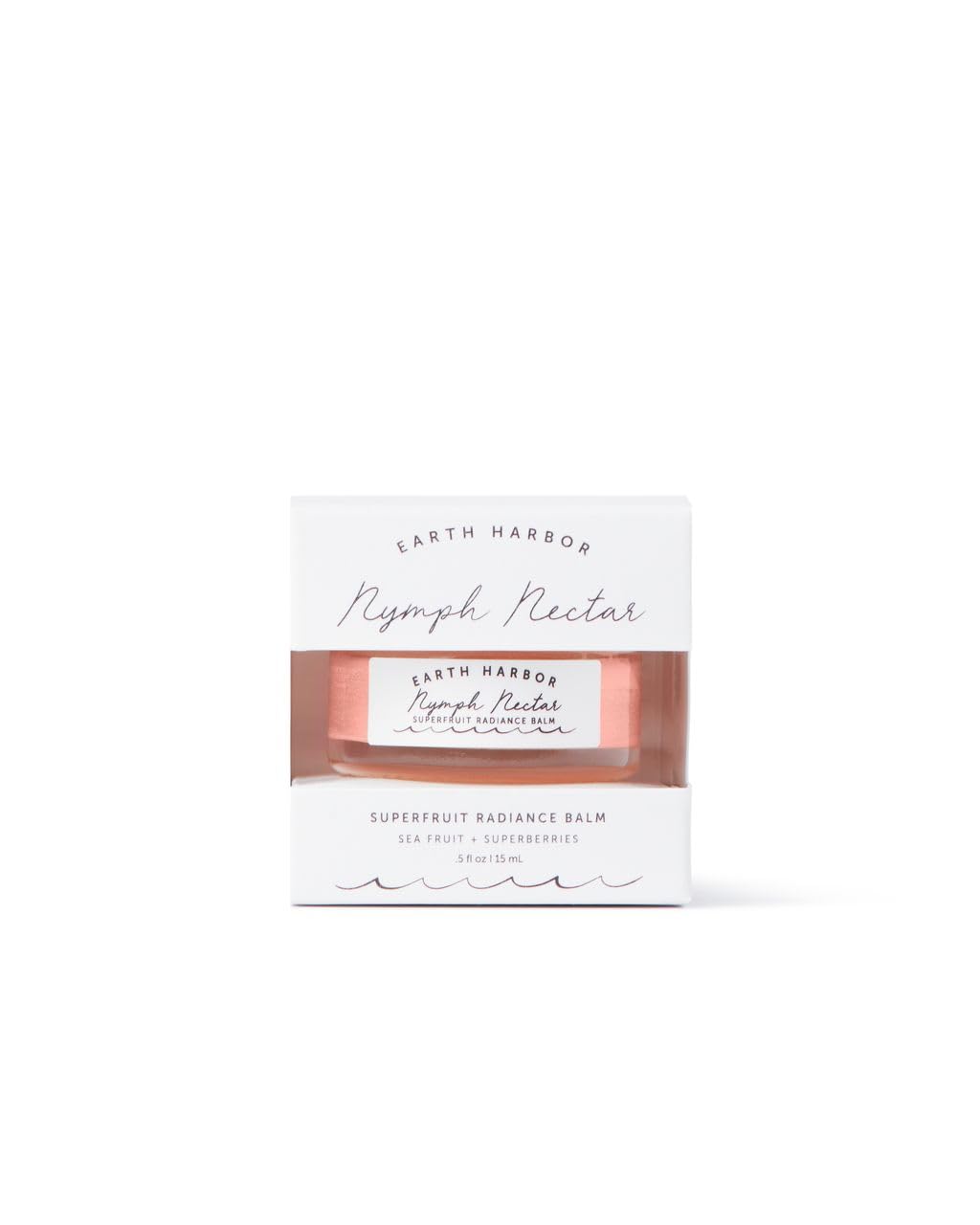 Earth Harbor NYMPH NECTAR Superfruit Radiance Balm – Deep Moisturizer (0.5 oz) Wax-Free for All Skin Types