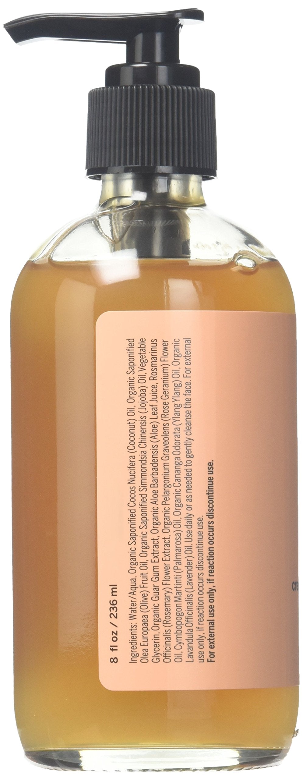 Earth Tu Face Organic Palmarosa + Aloe Face Wash | Gentle Plant-Based Cleanser