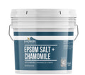 Earthborn Elements Chamomile Epsom Salt – 8 lb Bucket with Real Dried Flowers