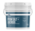 Earthborn Elements Lavender Epsom Salt – Pure Lavender Bath Salt Infused with Essential Oil (1 Gallon)