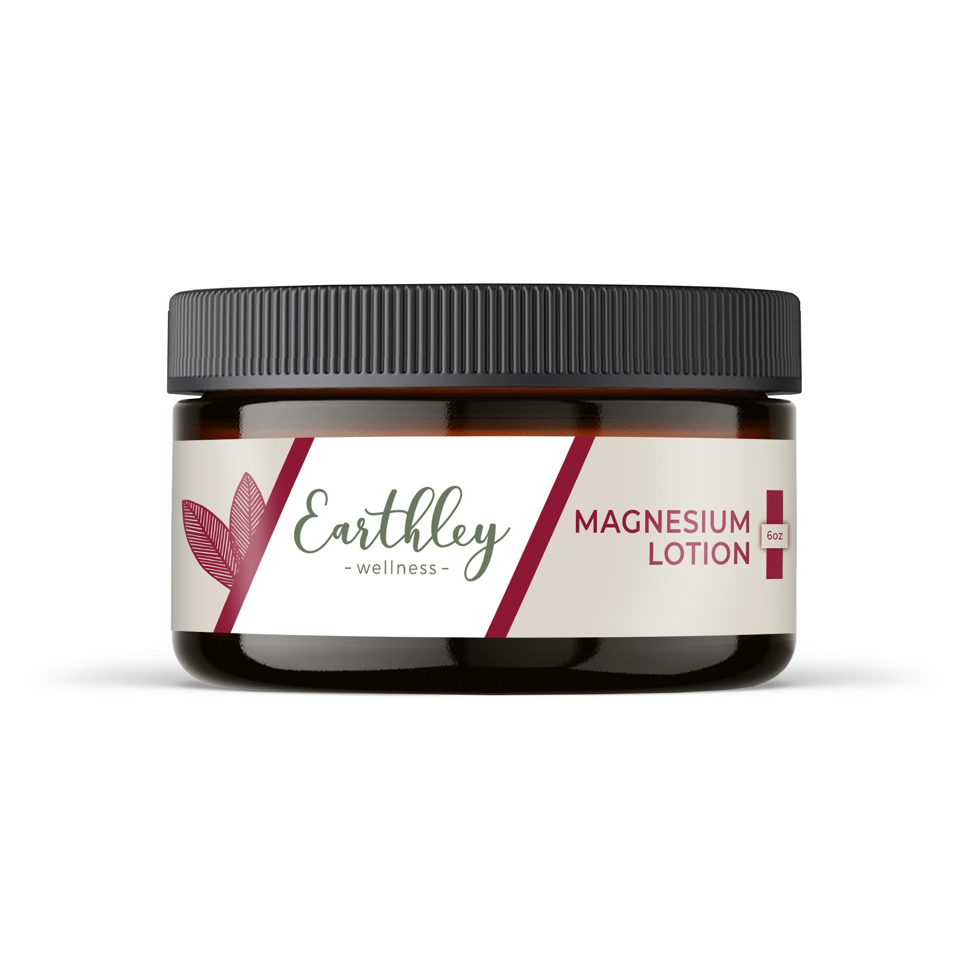 Earthley Wellness Magnesium Lotion – Lavender, 6oz | Parent's Picks Award-Winner for Relaxation, Rest & Muscle Recovery