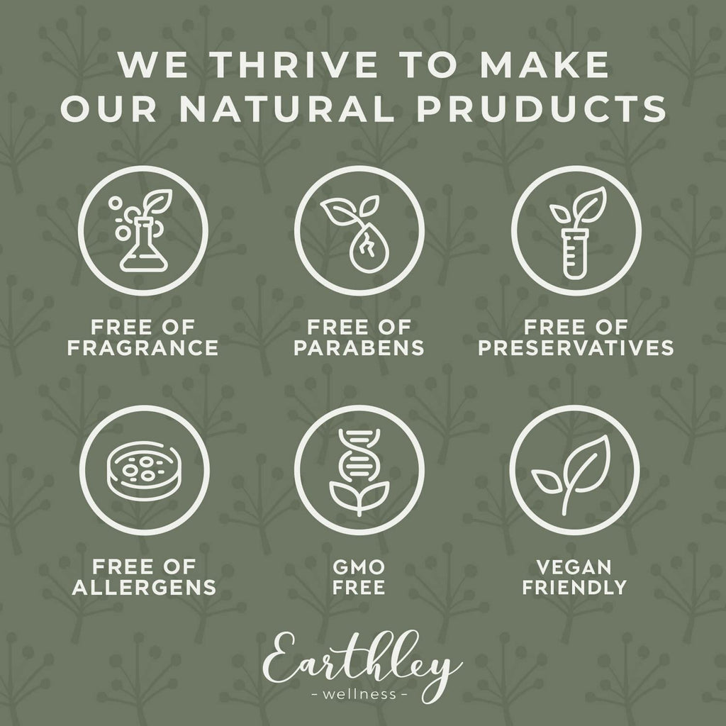 Earthley Wellness Magnesium Lotion – Award-Winning Relaxation & Recovery (6oz, Sensitive)