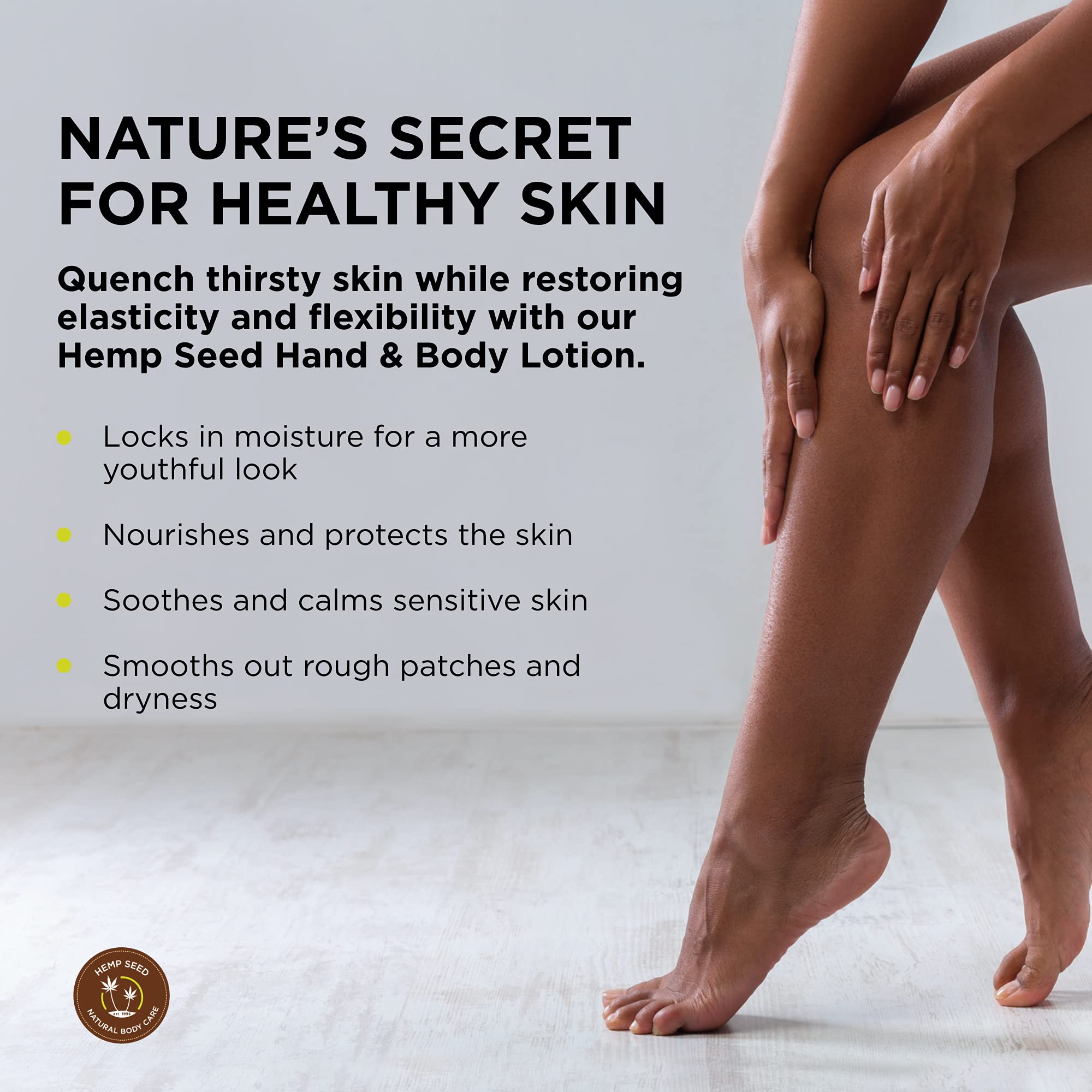 Earthly Body Hemp Seed Hand & Body Lotion | Isle of You Scent | 7 oz | Non-Greasy, Vegan