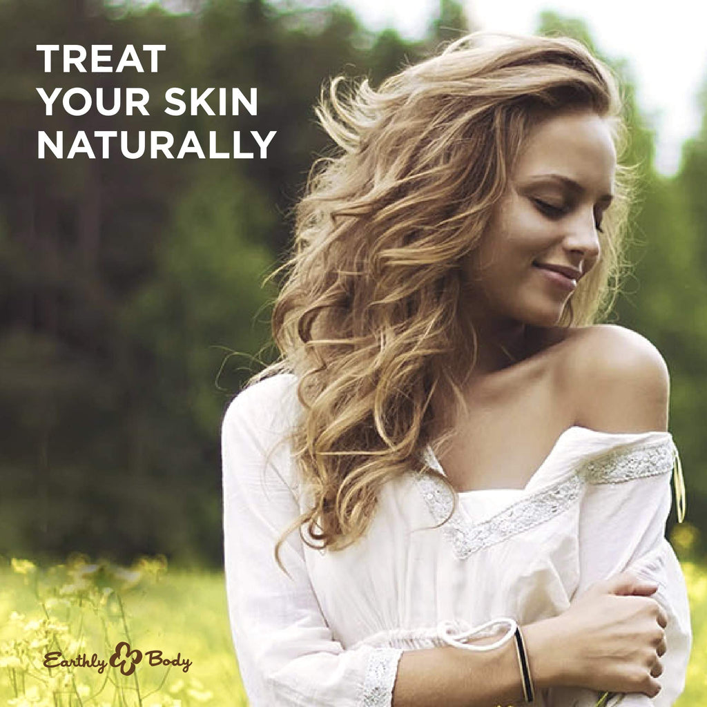 Earthly Body Miracle Oil Shave Cream (Pack of 2) – 16 oz each | Tea Tree, Hemp Seed & Argan Oils | Vegan & Cruelty-Free