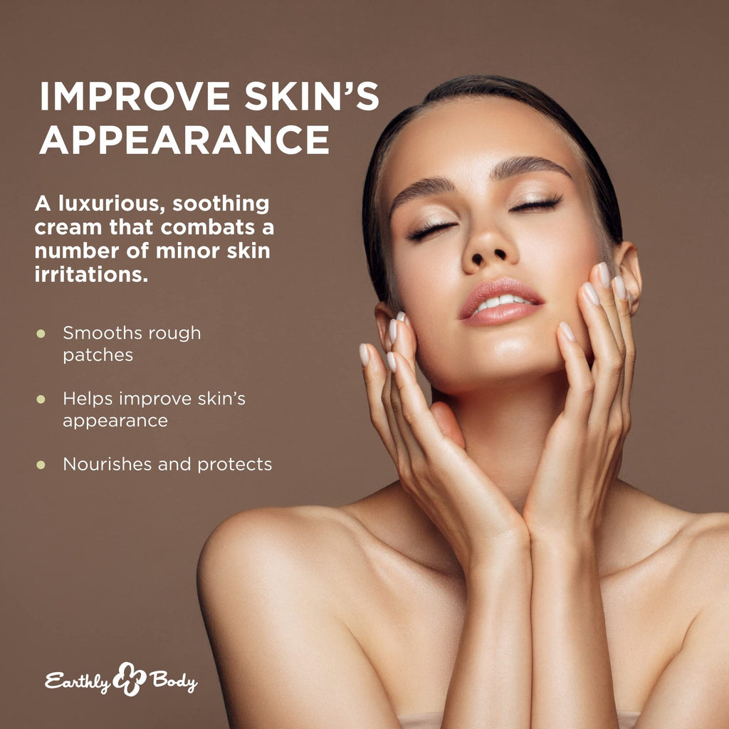 Earthly Body Miracle Oil Tea Tree Creme 4 oz – Vegan, Cruelty-Free Skin Nourisher
