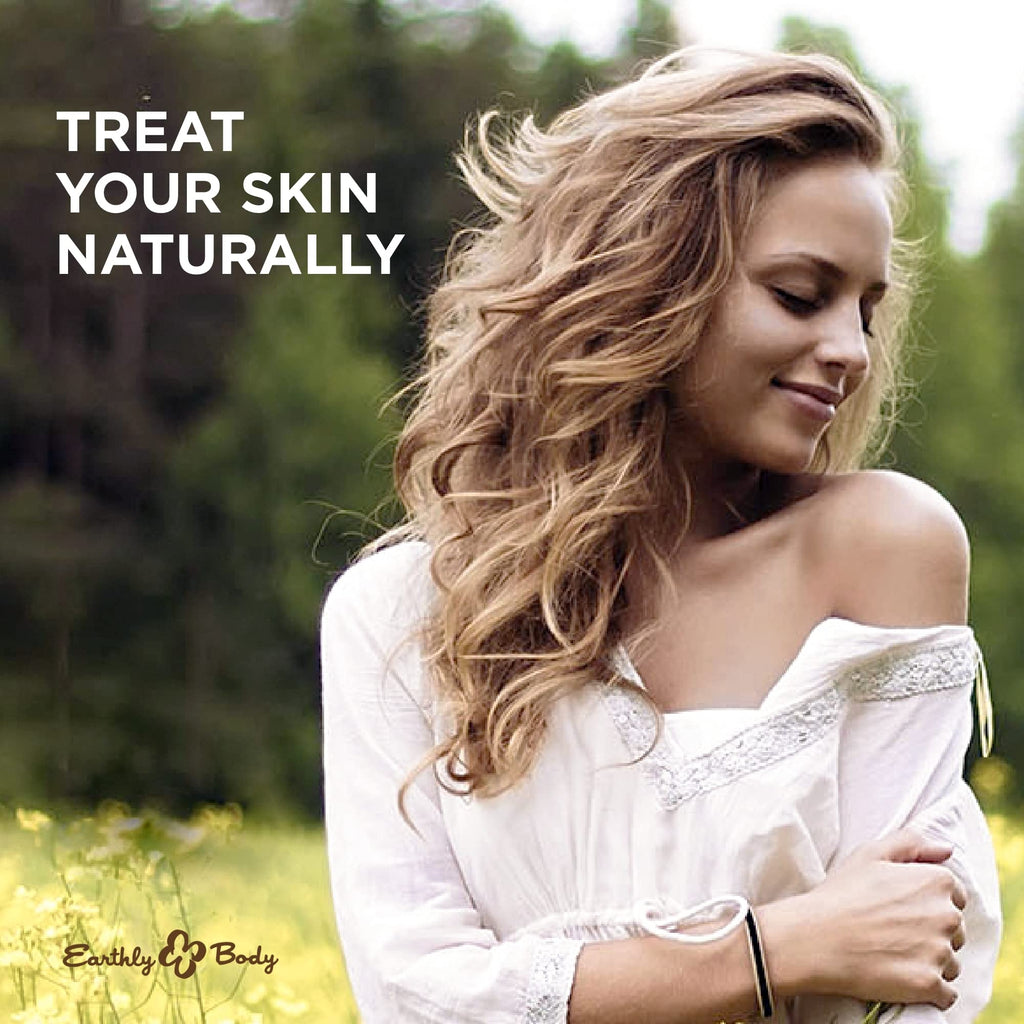 Earthly Body Miracle Oil Tea Tree Creme 4 oz – Vegan, Cruelty-Free Skin Nourisher