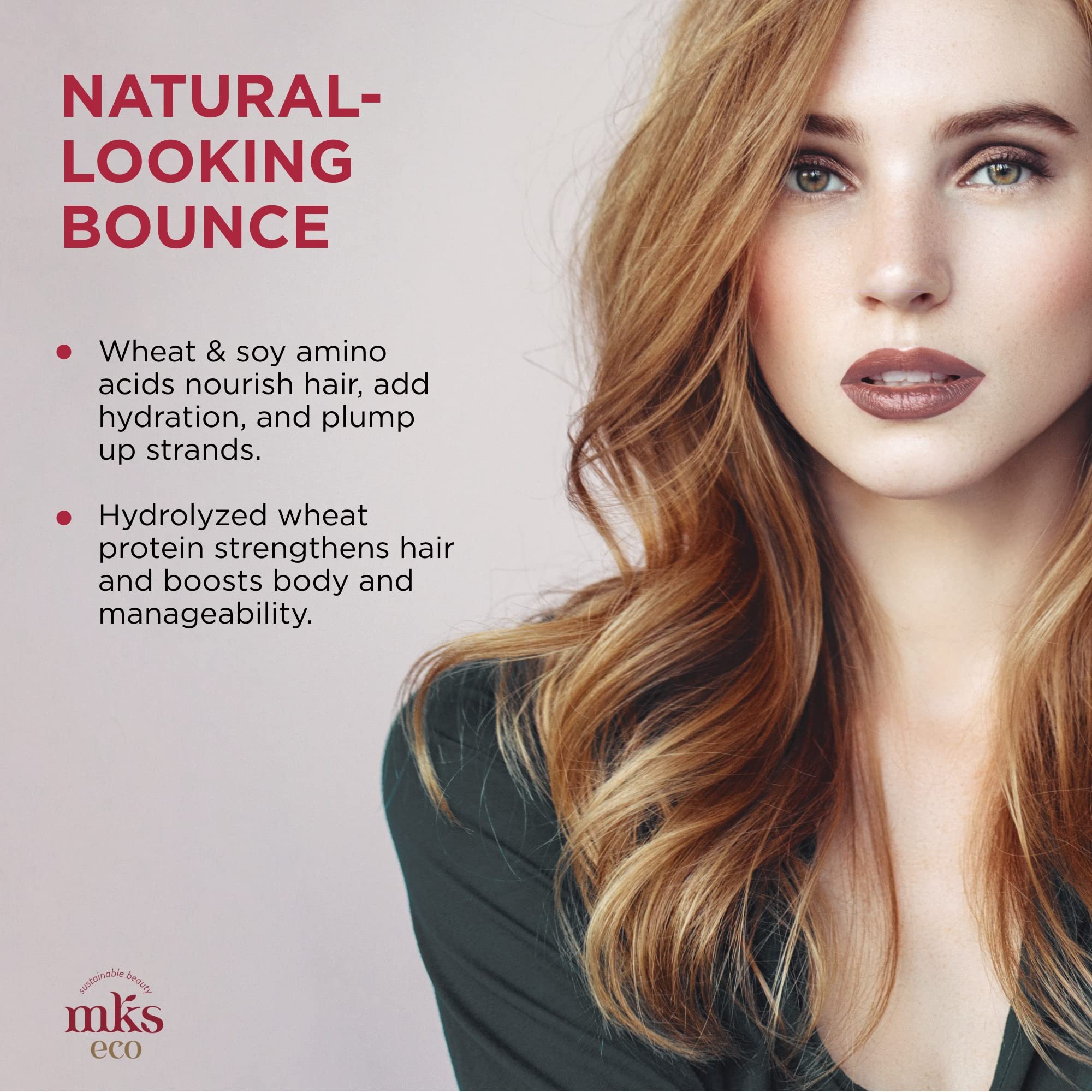 Earthly Body MKS Eco Bounce Volumizing Spray – 4 oz, Original Scent | Vegan