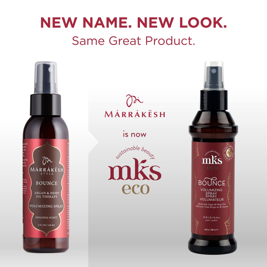 Earthly Body MKS Eco Bounce Volumizing Spray – 4 oz, Original Scent | Vegan