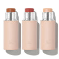 EarthsCure Glow Trio - 3-Piece Cream Bronzer, Blush & Highlighter for a Luminous, Natural Glow