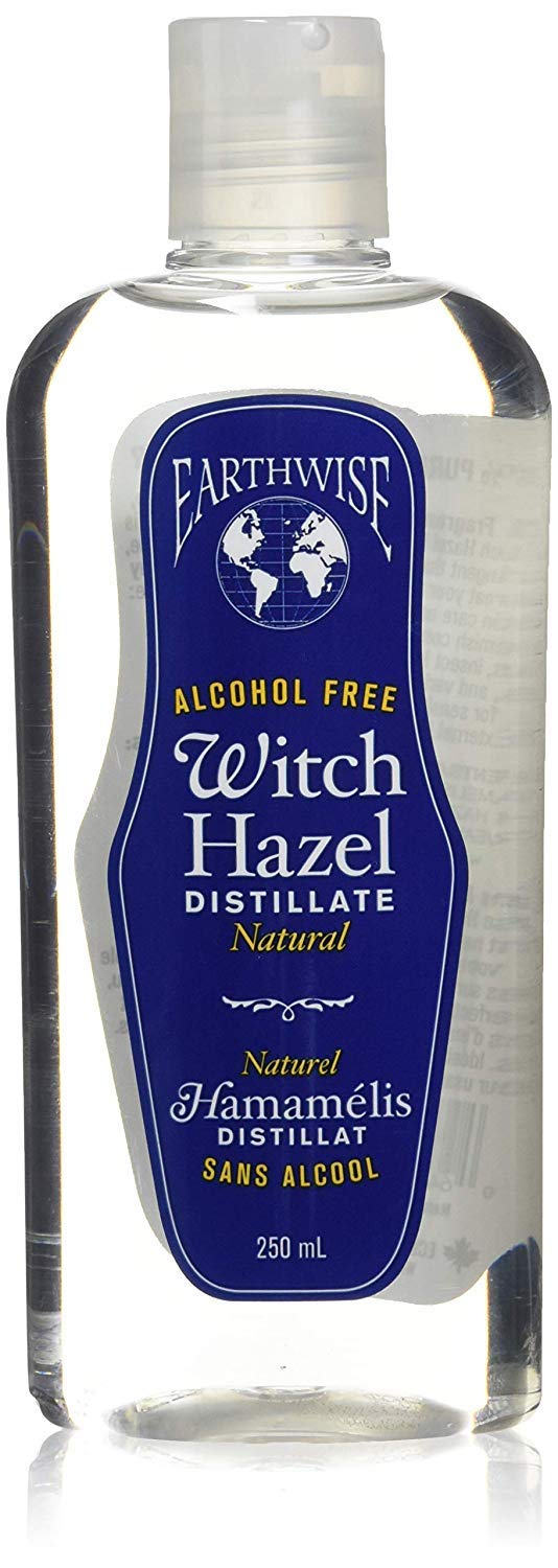 EarthWise Pure Witch Hazel Distillate 250ml / 8.5oz – Natural Skincare