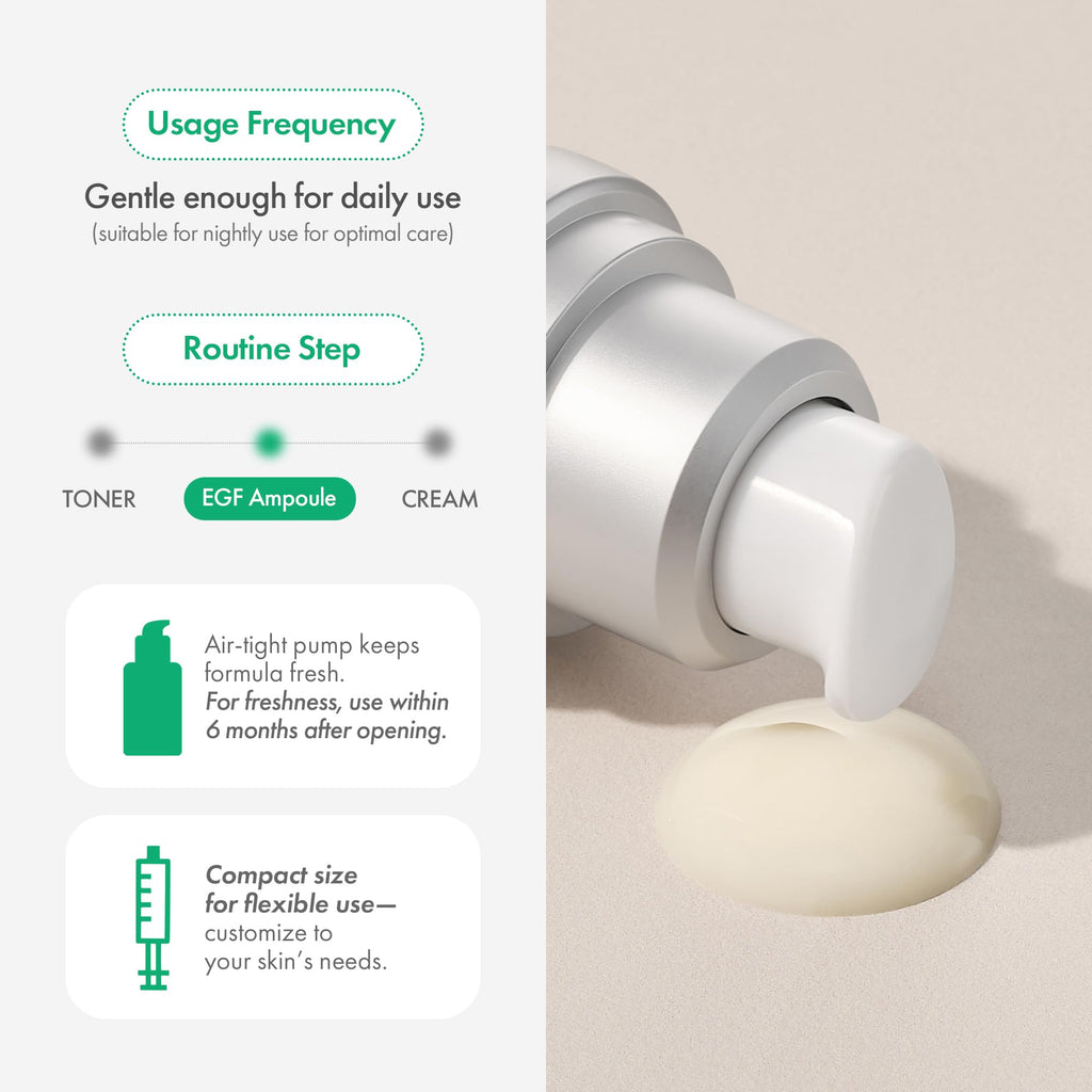 Easydew DW-EGF Melatoning Ampoule 5X – Hydrating Dark Spot Serum with Niacinamide & Glutathione | Day & Night, Fast-Absorbing