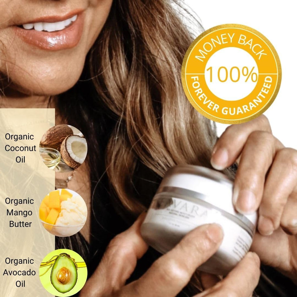Eavara Anti Aging Face Moisturizer Cream – Organic Hyaluronic Acid & Shea Butter