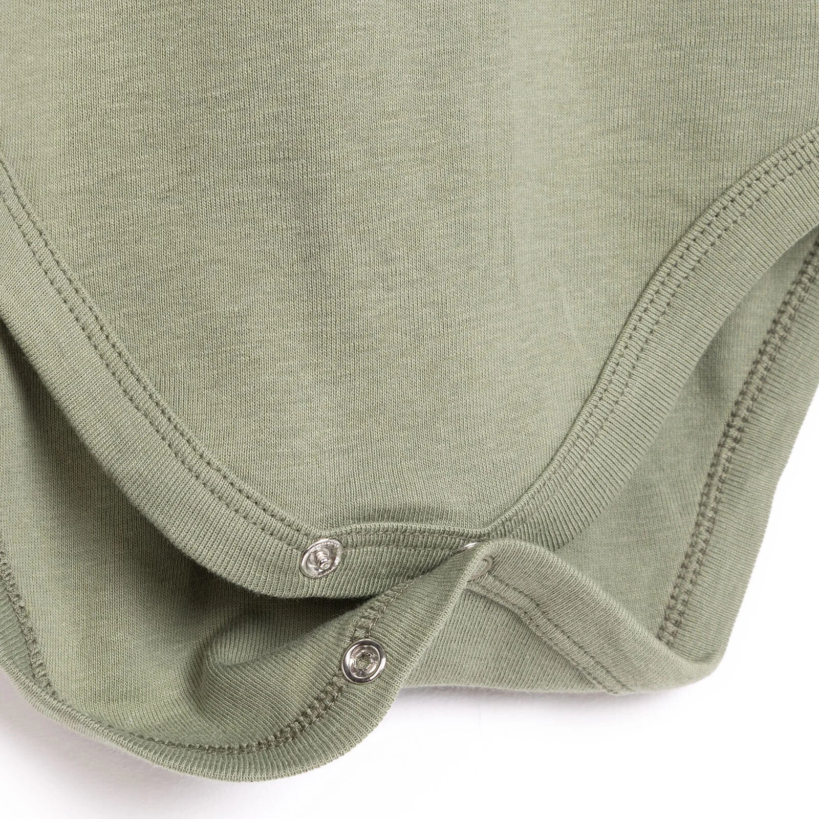 HelloBaby Baby Boy Long Sleeve Bodysuit 2pcs - Khaki