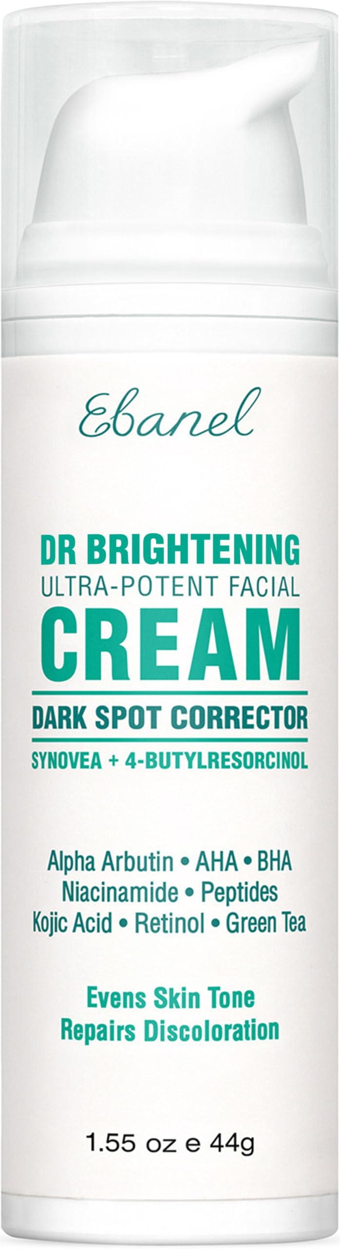 Ebanel Dark Spot Remover for Face & Body — Brightening Cream with Synovea HR