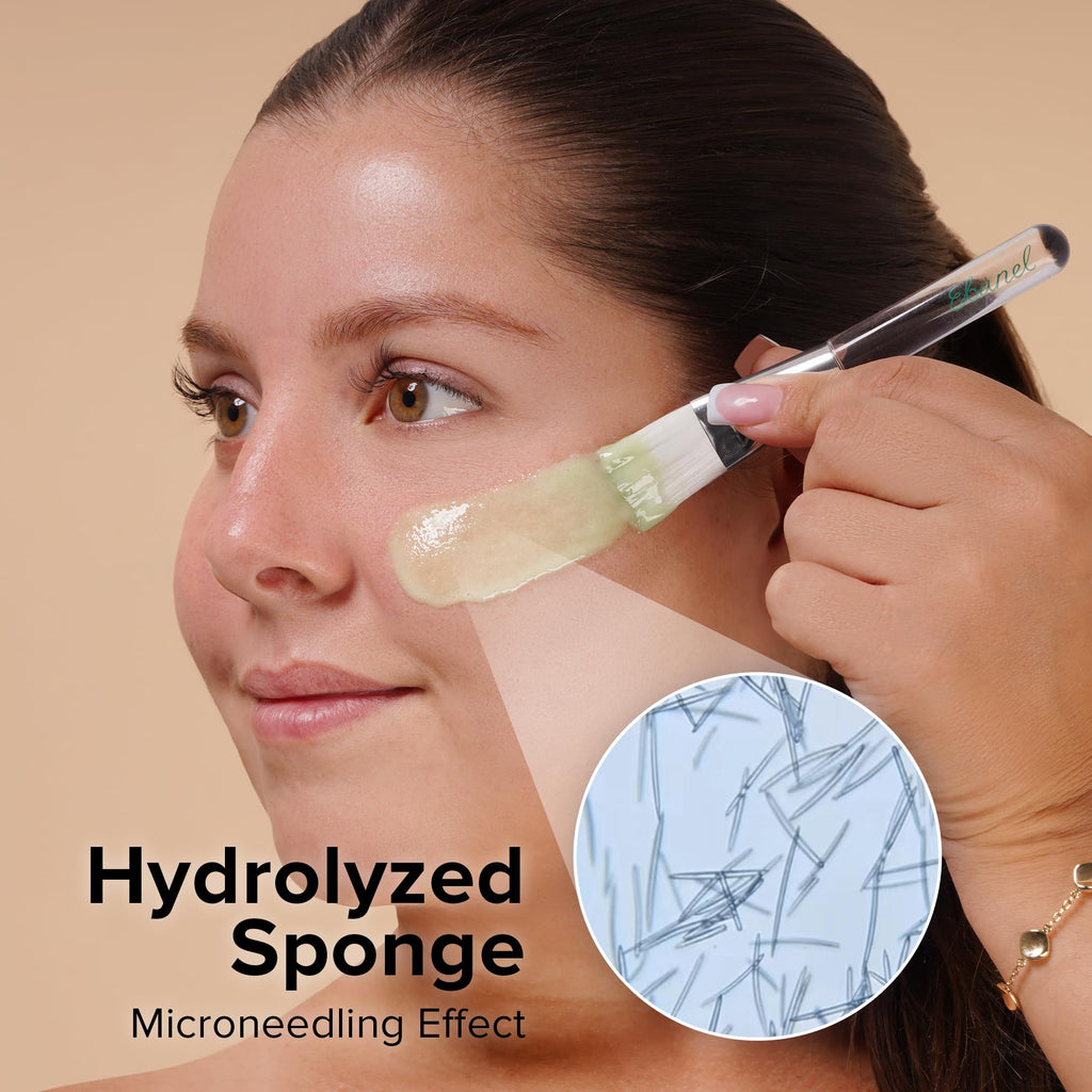 Ebanel Collagen Peptides Wash-Off Mask Set — 8-Piece Instant Tightening & Brightening Kit