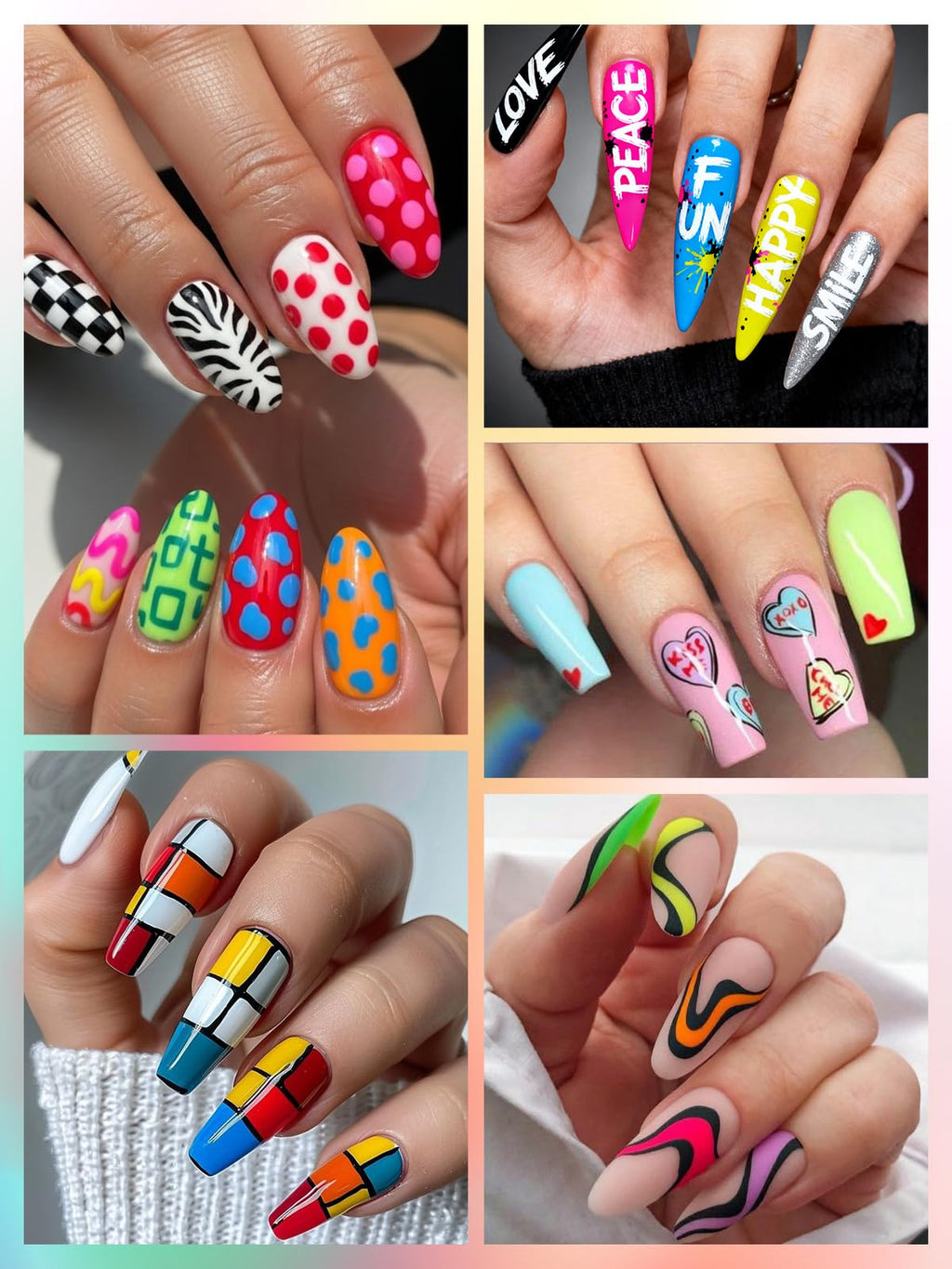 EBANKU 12 Colors Nail Art Pens Set – Quick-Drying Acrylic Nail Art Pens for Home & Salon