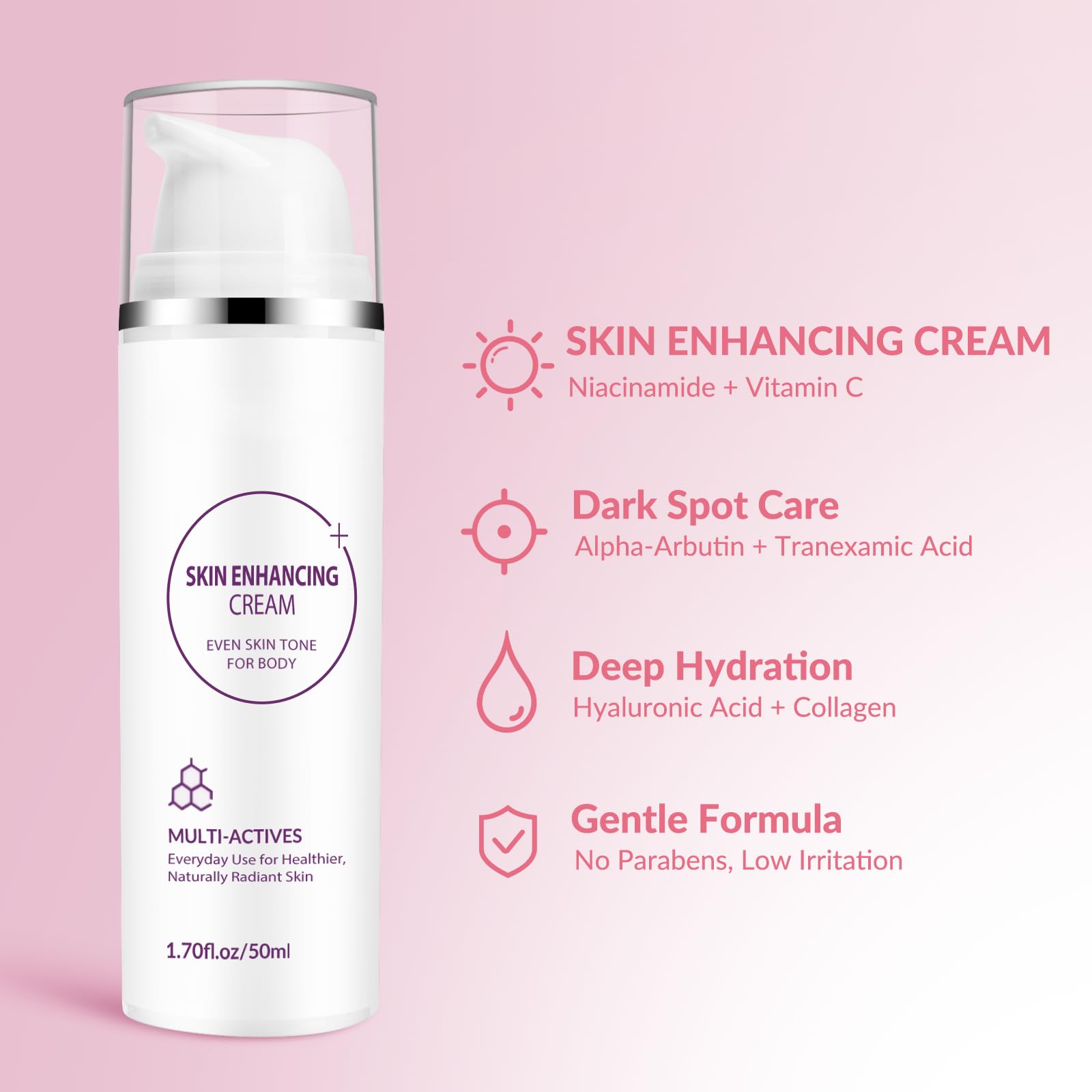 EclatMuse Dark Spot Remover for Body — Lightweight, Fast Absorbing Cream for Elbows, Knees, Underarms & Inner Thighs | 1.76 fl oz