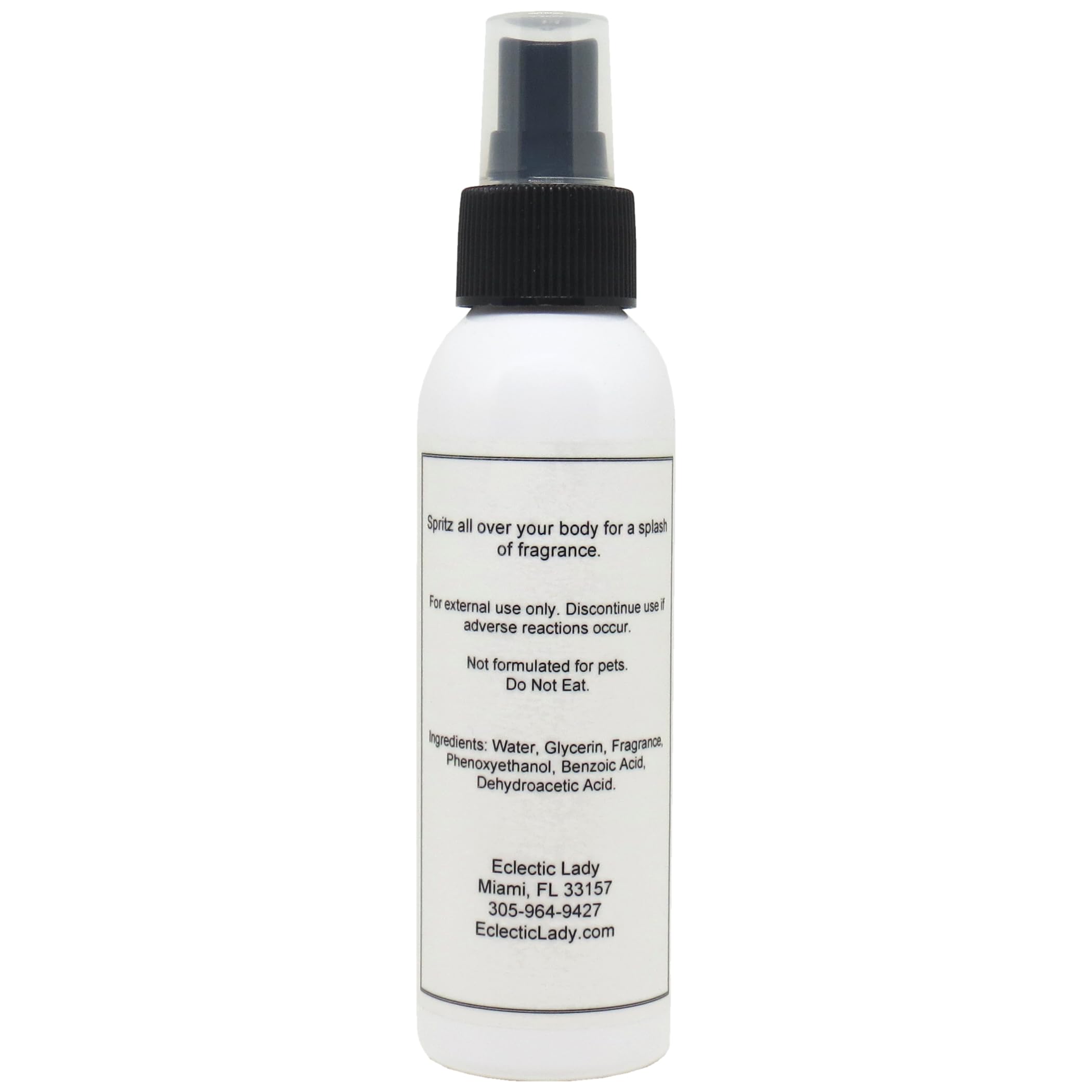 Eclectic Lady Peppermint Body Spray - Double Strength 16 oz Hydrating Body Mist