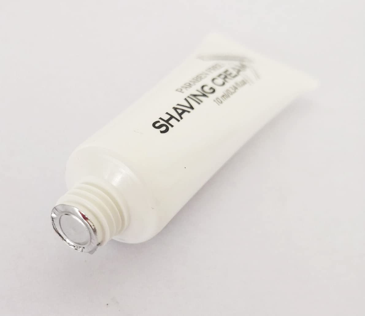 ECO amenities Bulk Shaving Cream – Unscented 0.34 fl oz Tubes, Pack of 144 for Hotels & Travel