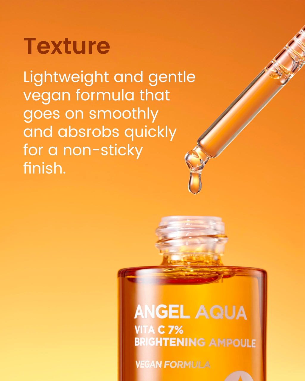 ECO BEYOND Angel Aqua Vita C 7% Ampoule – Vegan Vitamin C Serum for Even Skin Tone