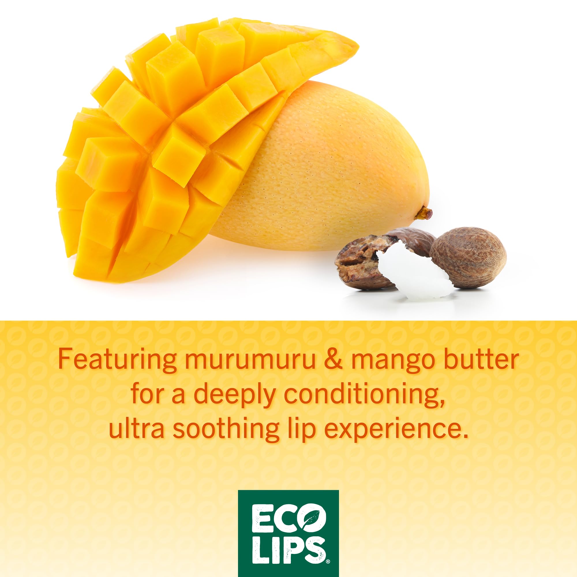 Eco Lips Conditioning Lip Soother – Natural Lip Balm 3-Pack (0.15 oz) | Clean Beauty