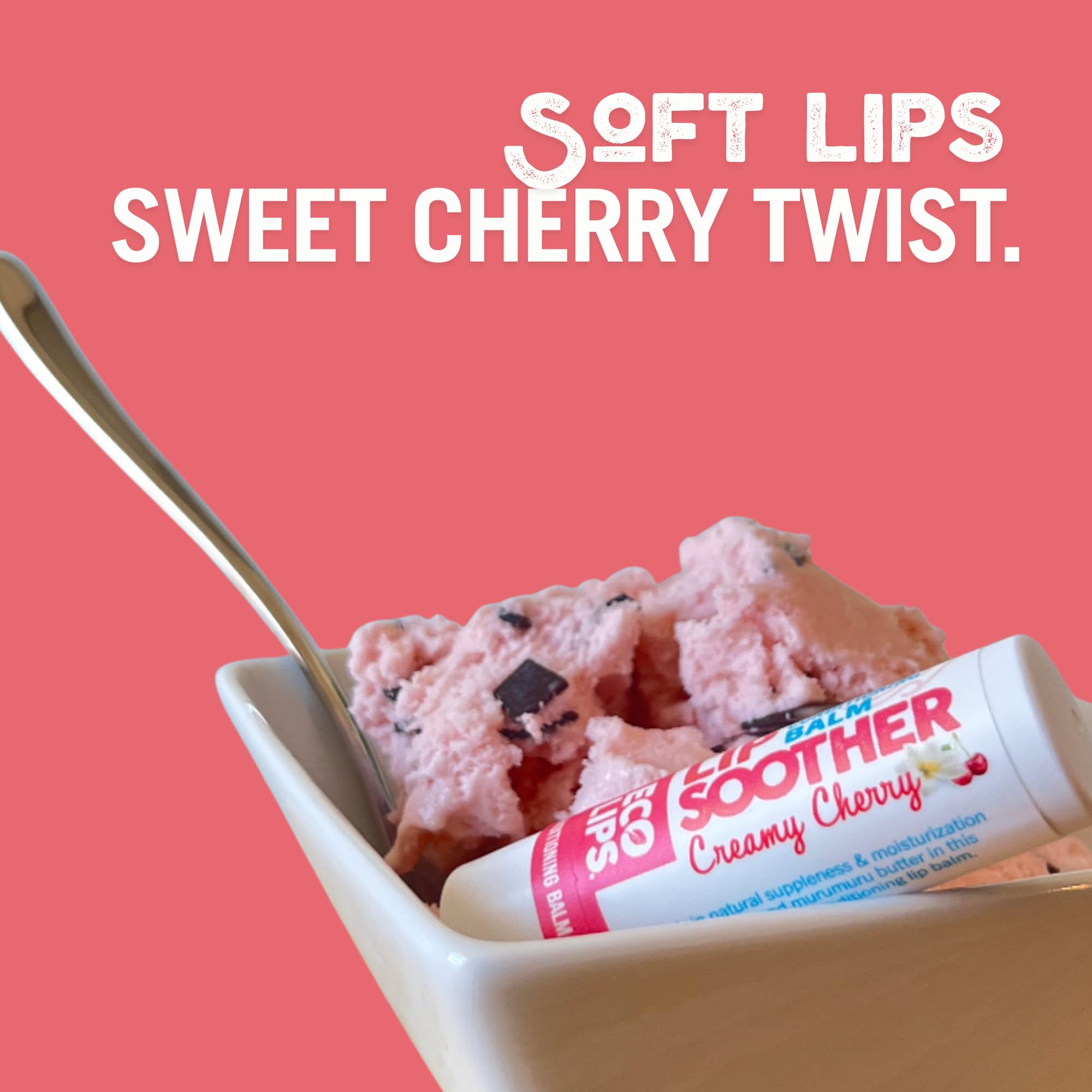 Eco Lips Conditioning Lip Soother – Natural Lip Balm 3-Pack (0.15 oz) | Clean Beauty