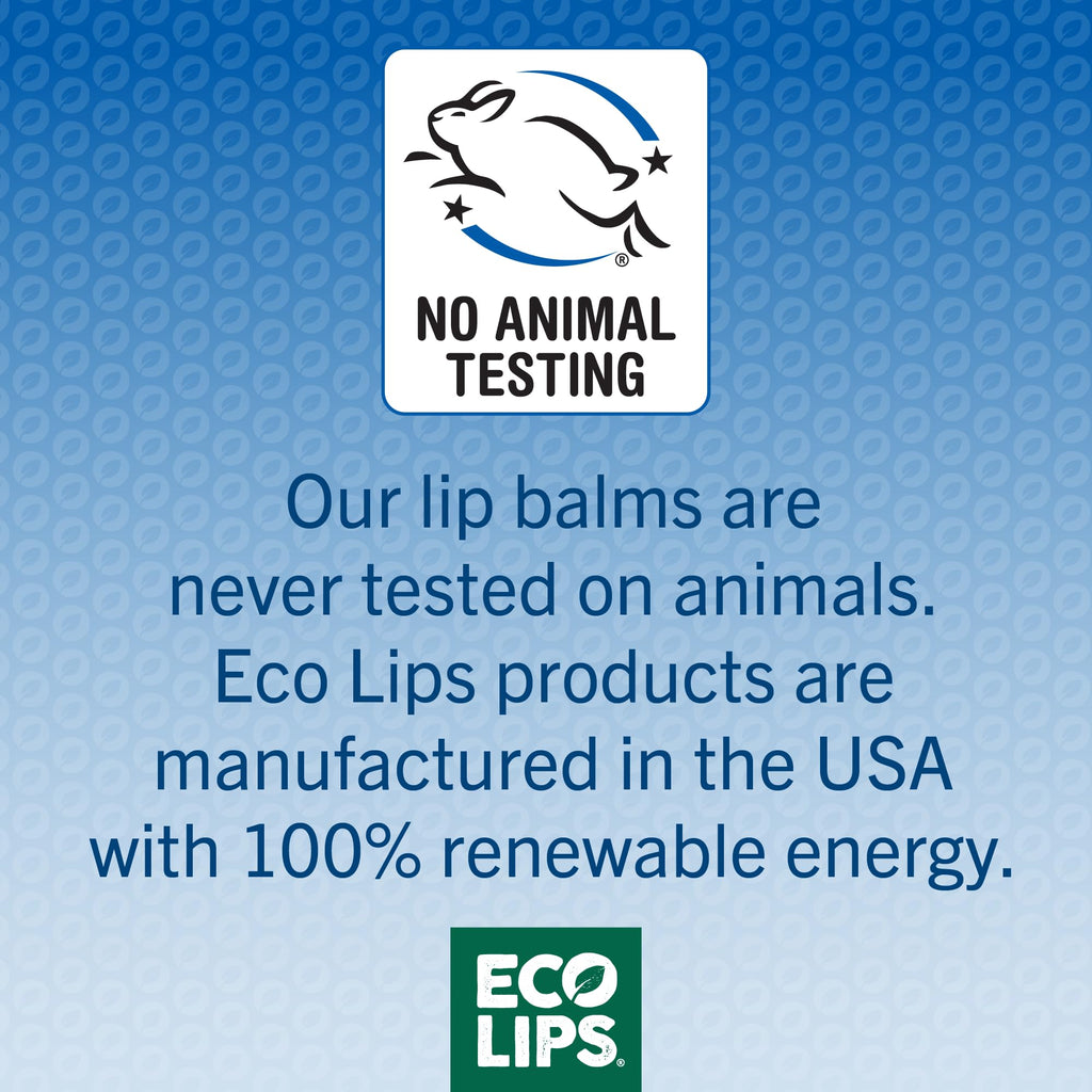 Eco Lips Conditioning Lip Soother – Natural Lip Balm 3-Pack (0.15 oz) | Clean Beauty