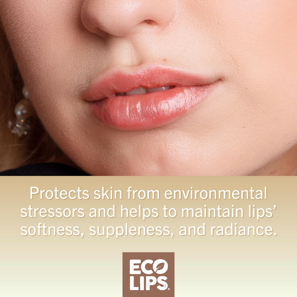 Eco Lips Conditioning Lip Soother – Natural Lip Balm 3-Pack (0.15 oz) | Clean Beauty