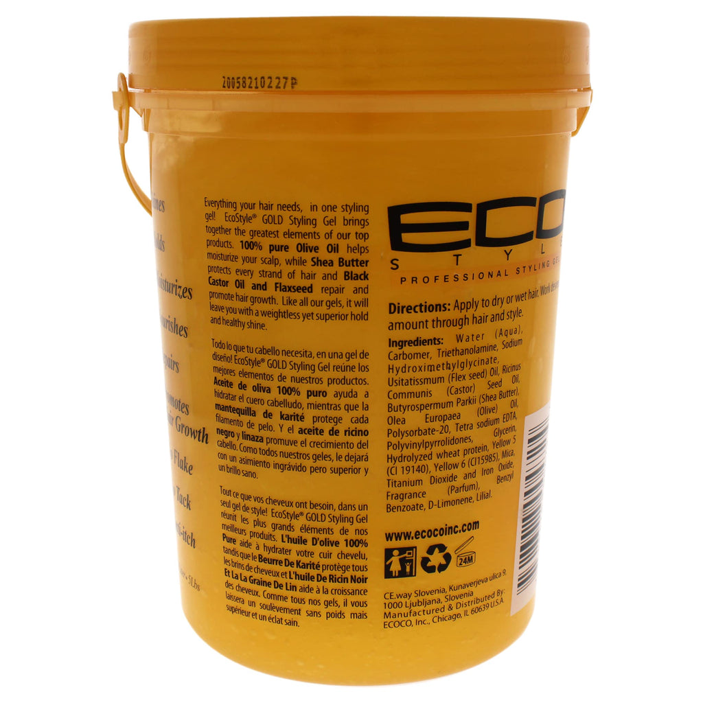Eco Style Ecoco Gel – Olive Oil, Shea Butter & Black Castor Oil | Unisex 80 oz