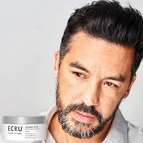 ECRU New York Defining Paste: Medium Hold Texturizing Hair Wax (Travel Size 1.69oz)