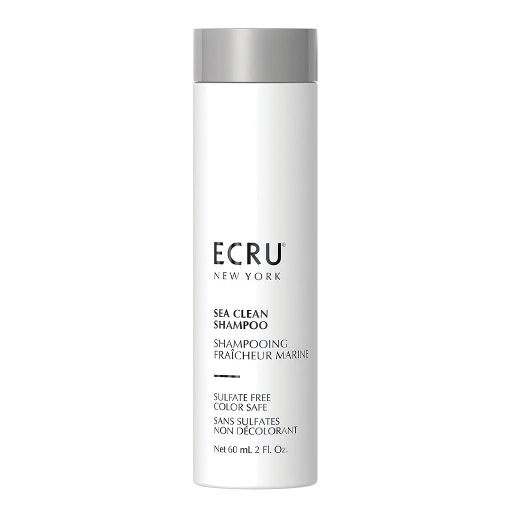 ECRU New York Sea Clean Shampoo - Lightweight Daily Shampoo, 2oz Travel Size