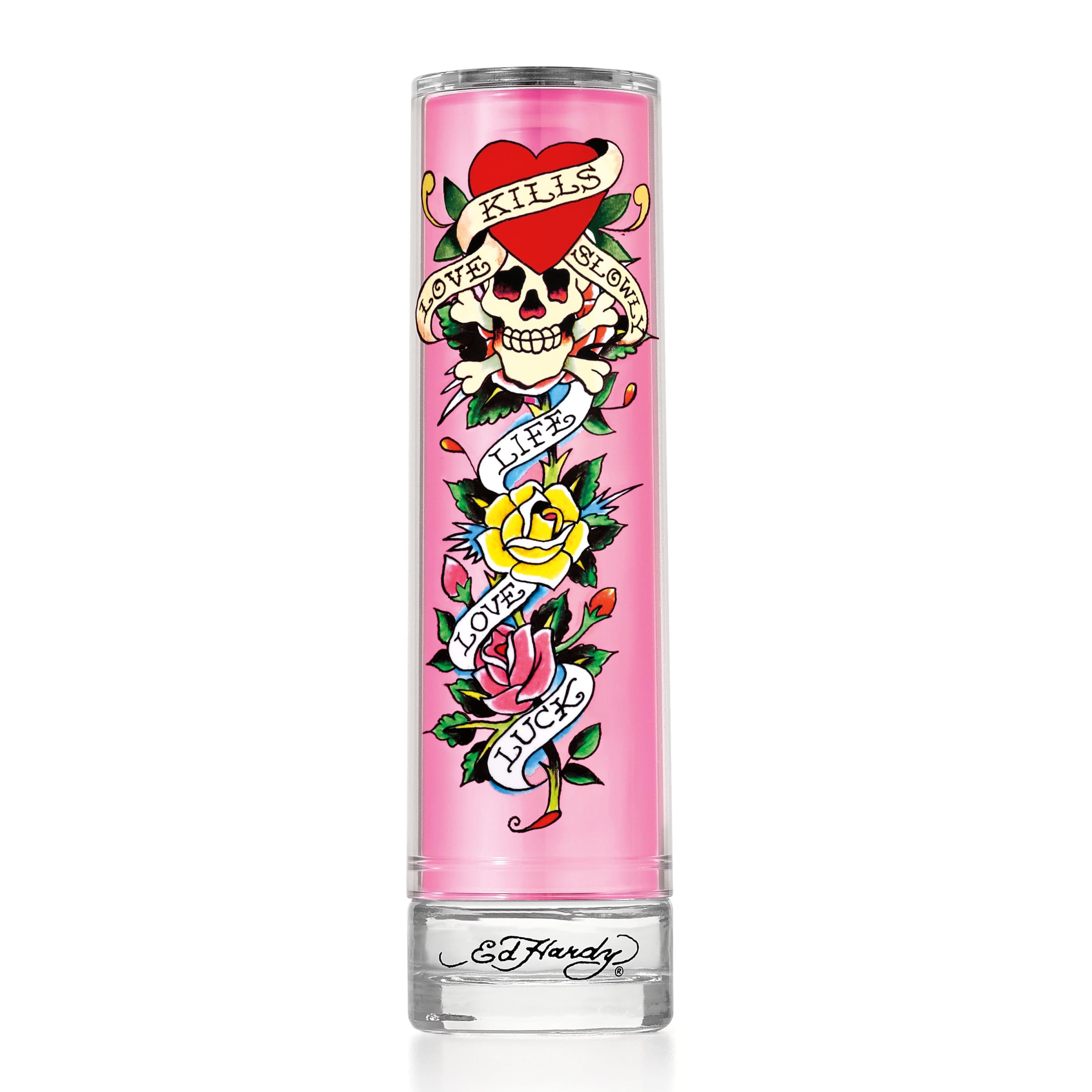 Ed Hardy Perfume for Women – Eau de Parfum Spray with Warm Amber Notes, 3.4 fl oz