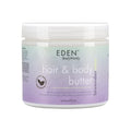 EDEN BodyWorks Lavender Aloe Hair + Body Butter (16 oz) – Hydrate, Calm & Soothe Hair & Skin