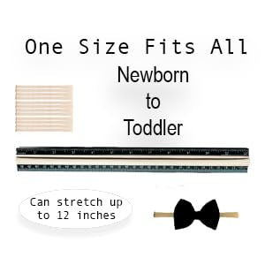 EdenBEbows University of Iowa Hawkeye Headband Bow — Baby Girl to Toddler, Made in USA