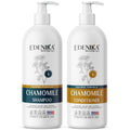 Edenika Botanicals Chamomile Shampoo & Conditioner Set – Calming Formula, Certified Organic Ingredients, 16 oz Each