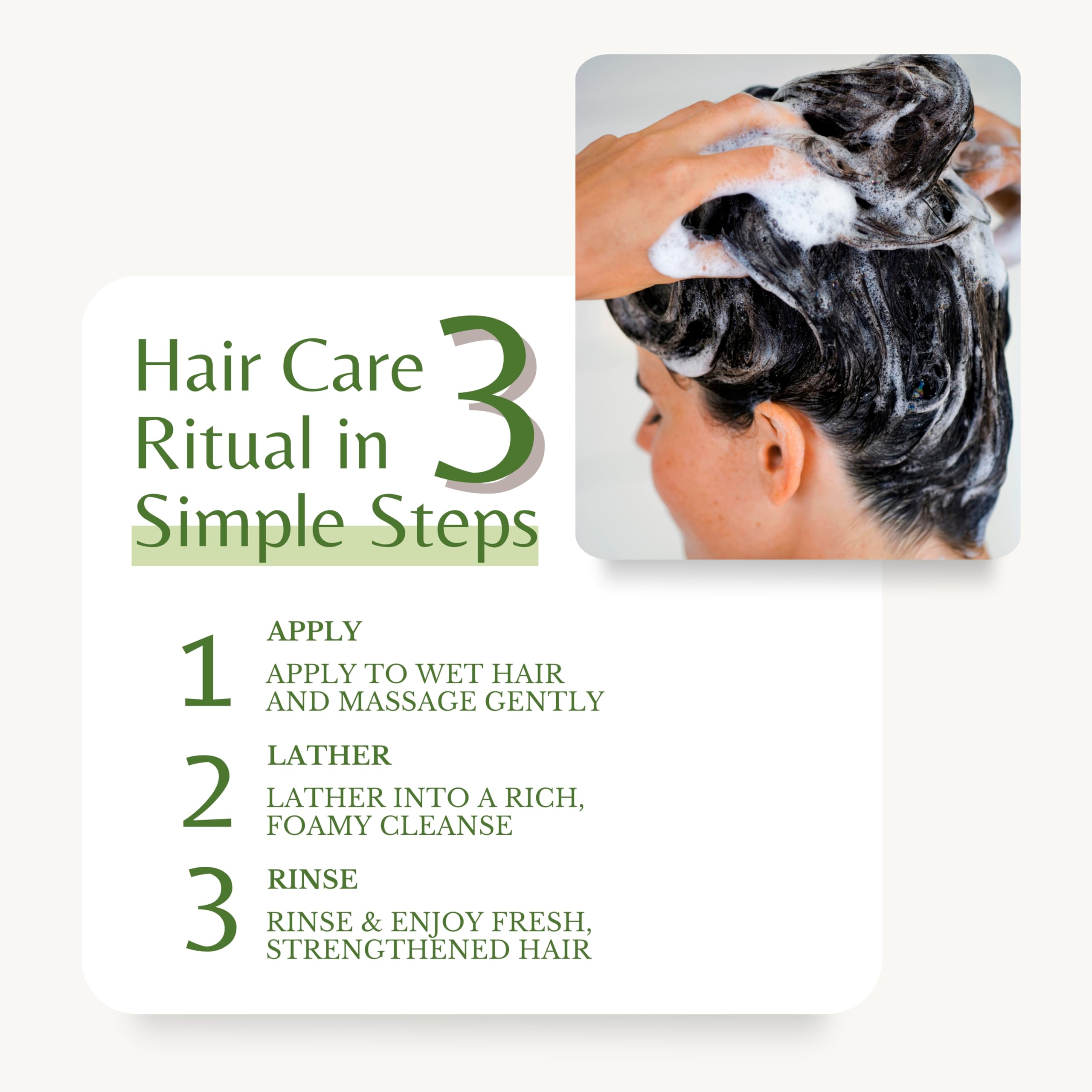 EDENIKA BOTANICALS Tea Tree Oil Shampoo – Soothes Itchy Scalp, Deep Cleansing, Sulfate-Free