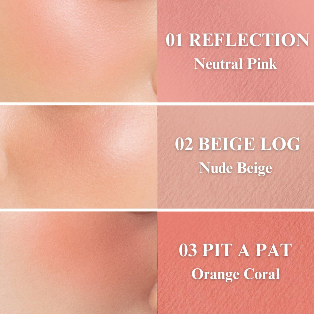 EGLIPS All Over Blusher - Multi-Use Cream Jelly Blush for Eyes & Cheeks, Buildable Color & Subtle Shimmer (0.17 oz)