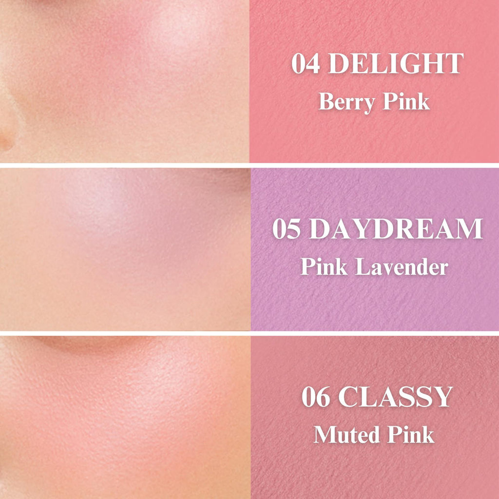 EGLIPS All Over Blusher - Multi-Use Cream Jelly Blush for Eyes & Cheeks, Buildable Color & Subtle Shimmer (0.17 oz)