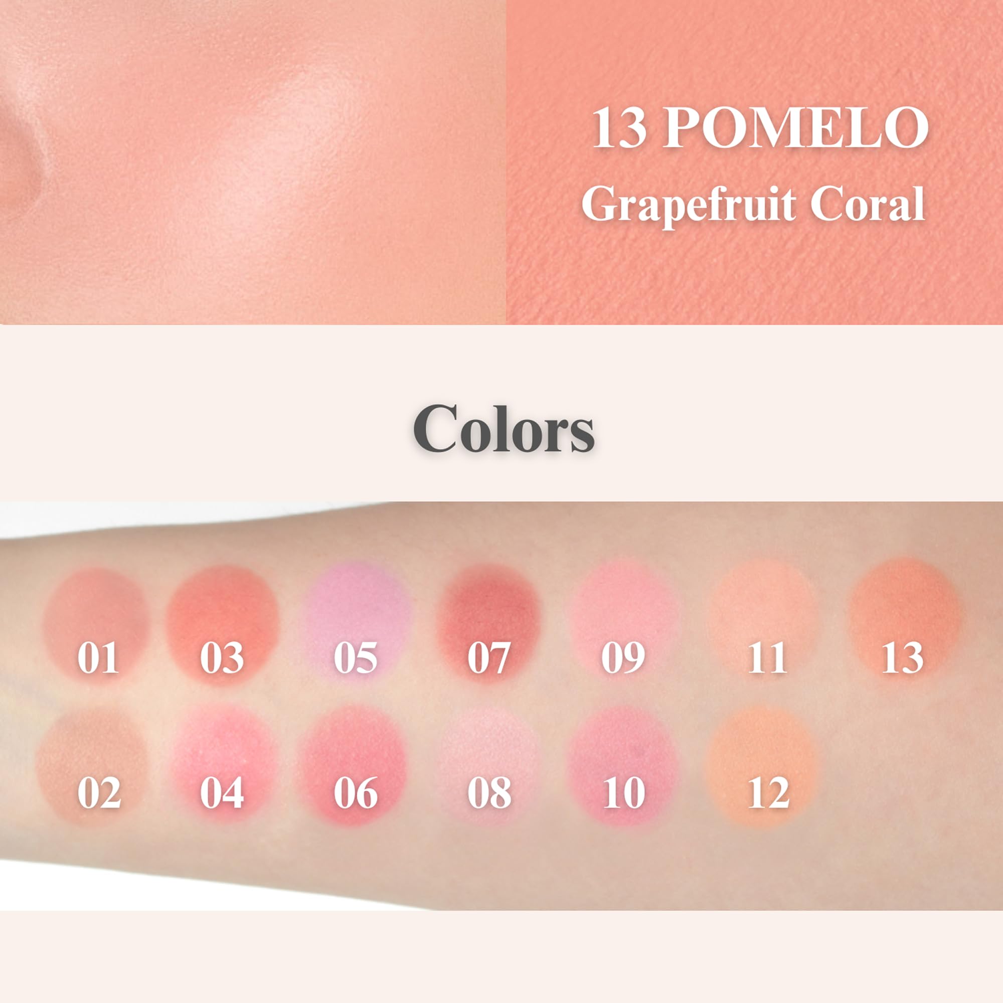 EGLIPS All Over Blusher - Multi-Use Cream Jelly Blush for Eyes & Cheeks, Buildable Color & Subtle Shimmer (0.17 oz)