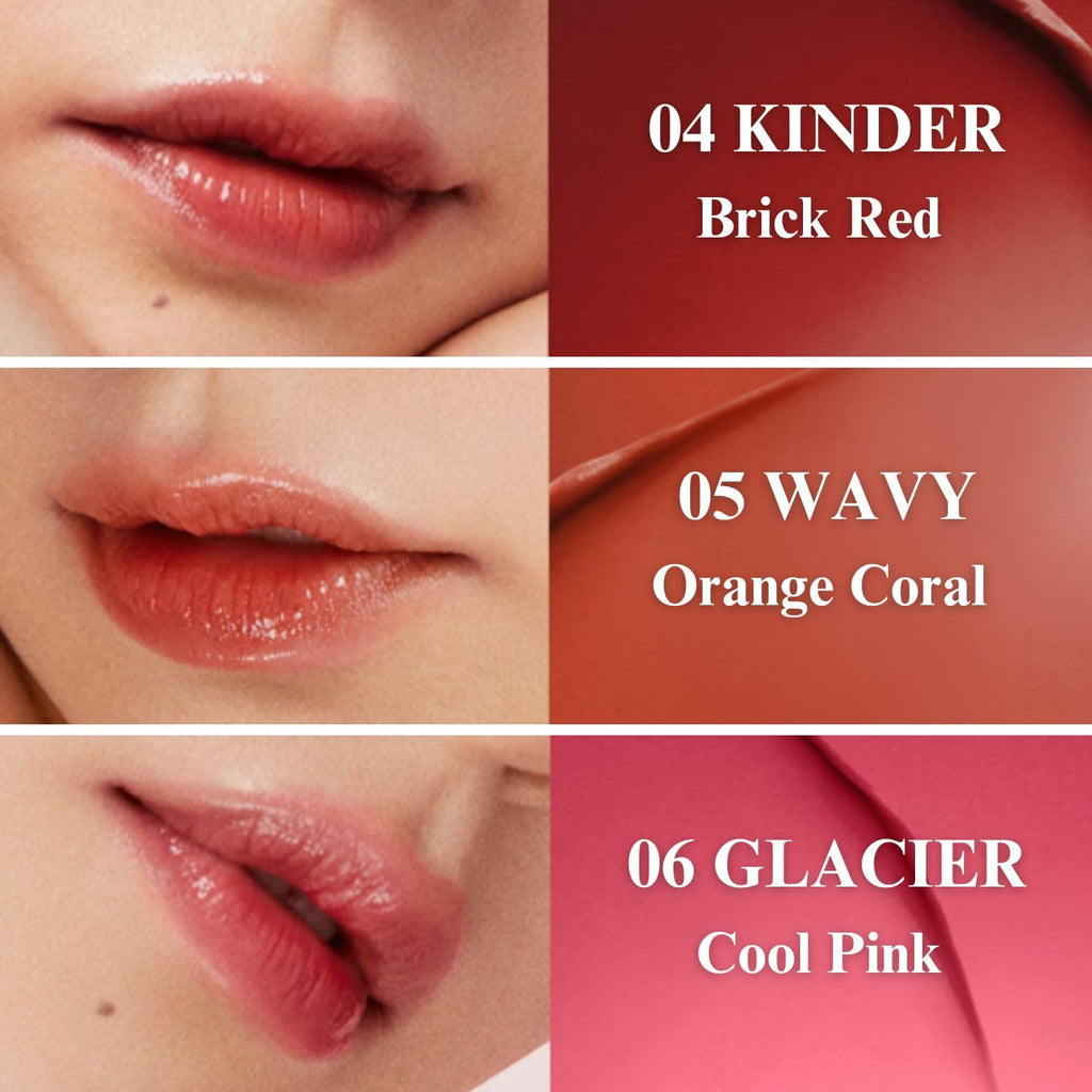 EGLIPS Lip & Cheek Glow Balm - Multi-Use Tinted Melting Balm for Lips & Cheeks (Glacier 06, 0.18 oz)