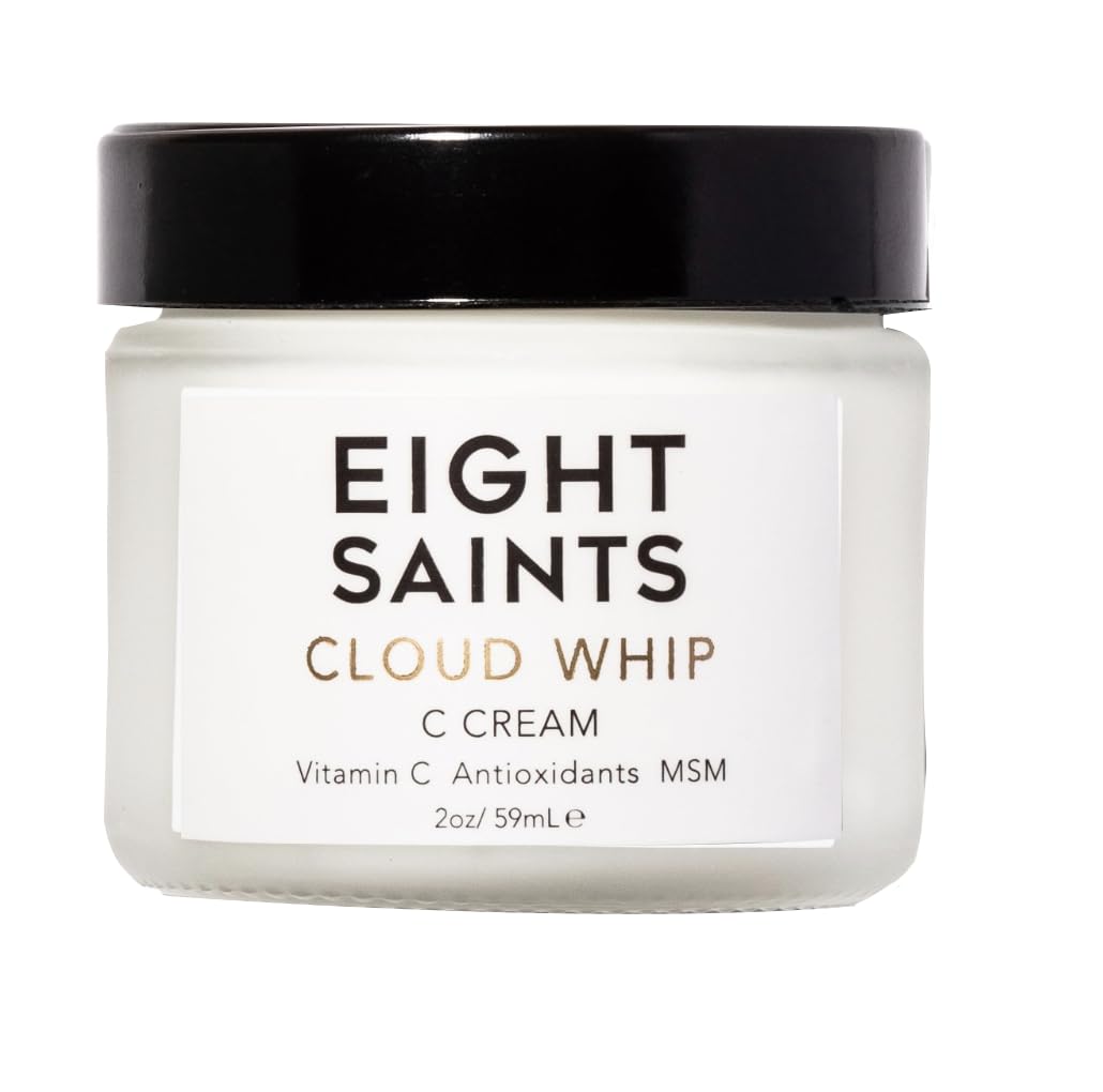 Eight Saints Cloud Whip Vitamin C Cream – Unscented Face Moisturizer, 2 oz