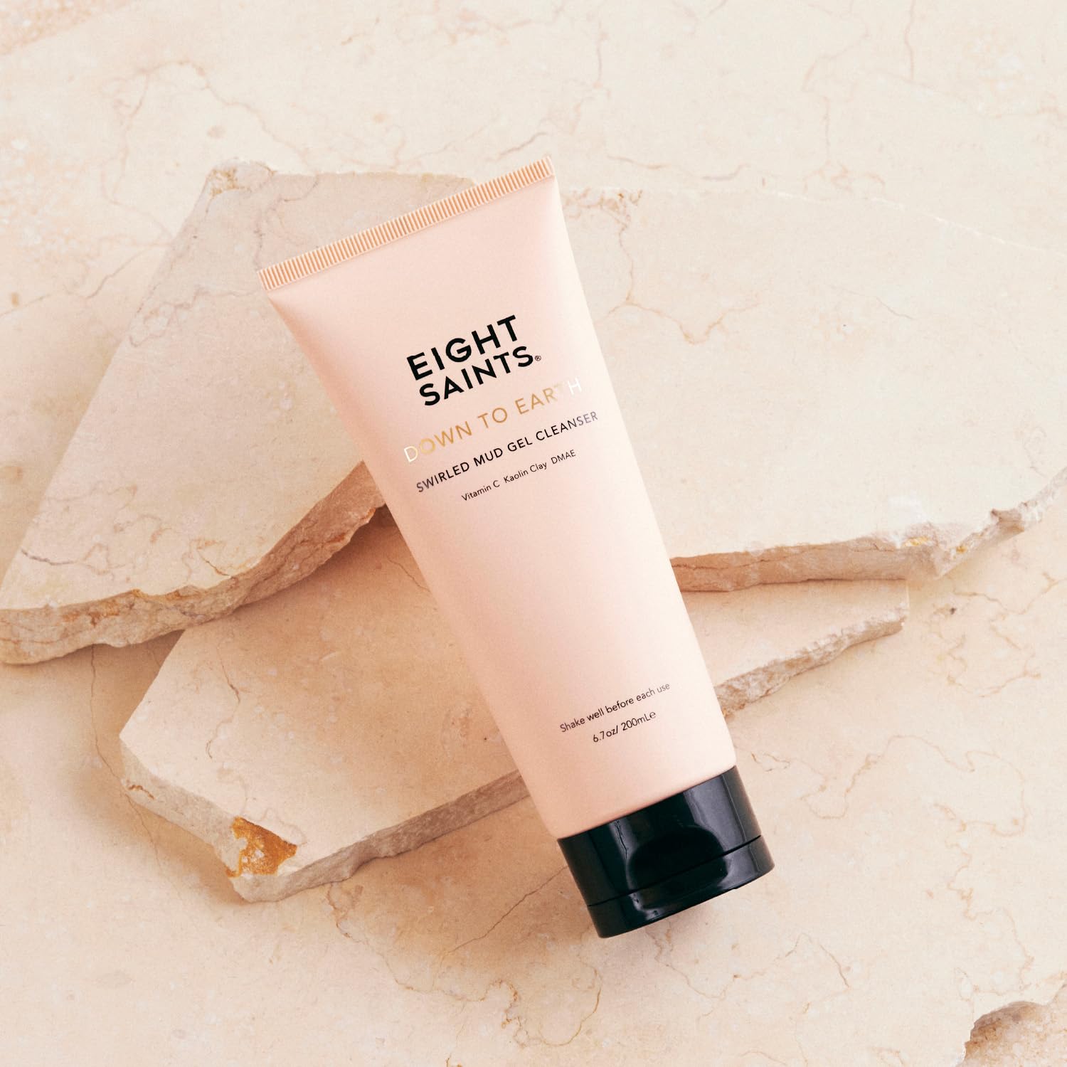 Eight Saints Down To Earth Mud Gel Face Wash – Natural Daily Cleanser for All Skin Types