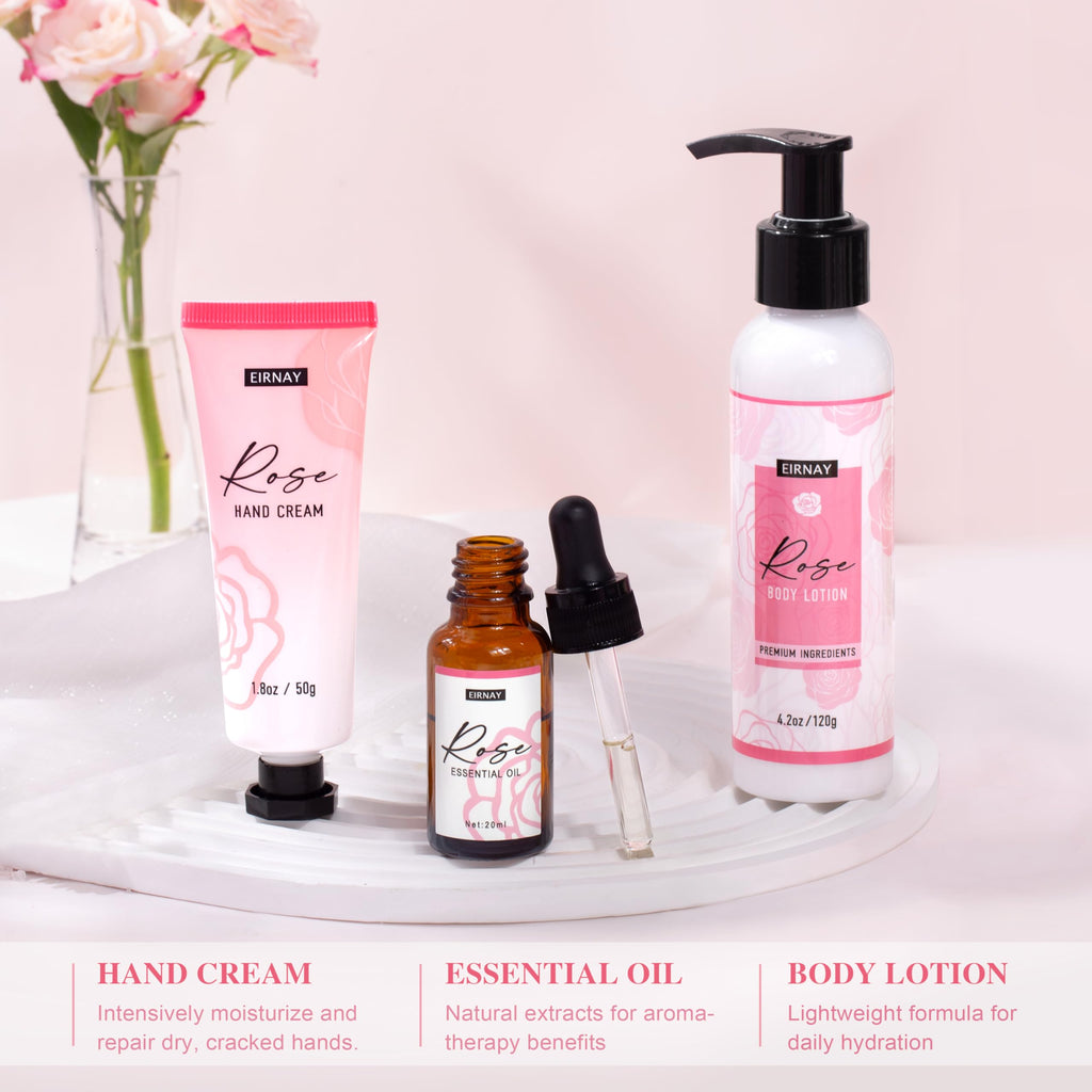 EIRNAY Gifts for Women – Luxurious Home Spa Gift Box for Birthdays & Self-Care