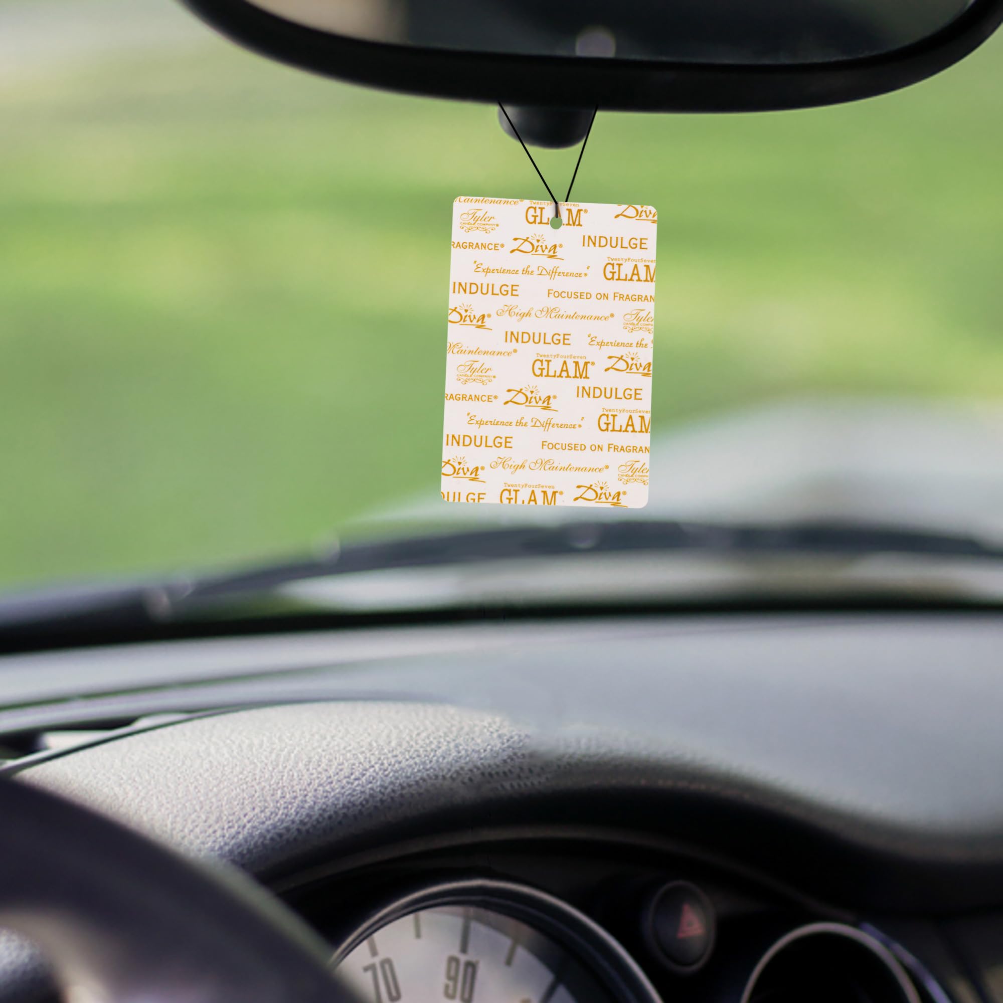 Elanze Designs Tyler Candle HIGH MAINTENANCE Hand Lotion & FRENCH MARKET Autoglam Auto Air Freshener Bundle (Set of 3)