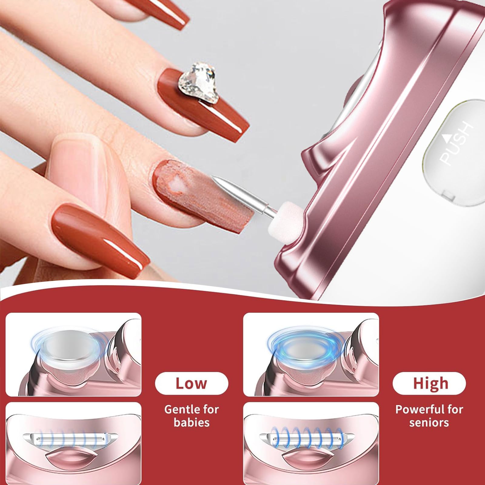 2026 Electric Nail Clipper 4-in-1: Automatic Trimmer with LED Light & UV Curing