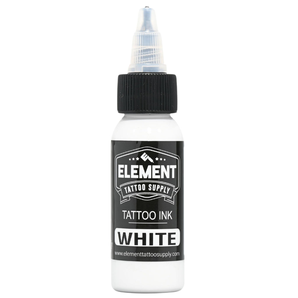 Element Tattoo Supply 6-Color Bright Ink Set – 1oz Pigment Bottles for Shading & Colorful Tattoos