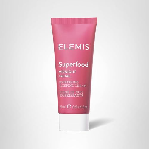 ELEMIS Superfood Midnight Facial 15ml – Travel Size Night Cream with Camu Camu & Omega 6 & 9